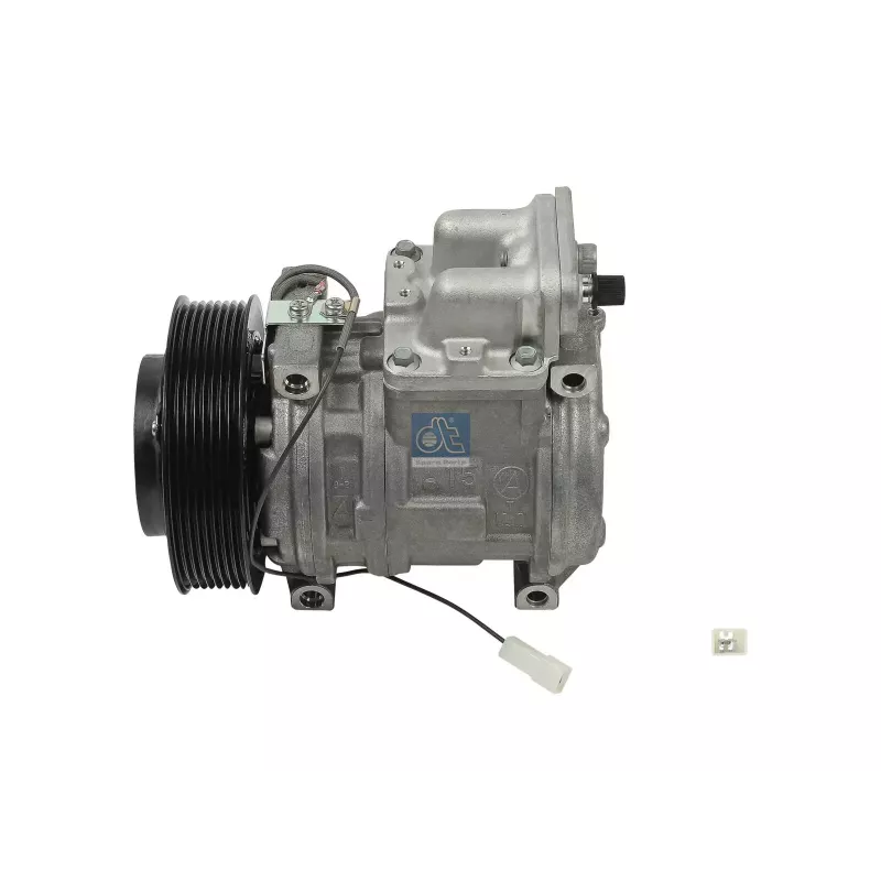 Compresseur, climatisation, rempli d'huile, 24 V, 8 PK, DP: 130 mm, 8 grooves Pour Mercedes-Benz Atego 1, Atego 2, Axor Compresseur, climatisation, rempli d'huile, 24 V, 8 PK, DP: 130 mm, 8 grooves Pour Mercedes-Benz Atego 1, Atego 2, Axor