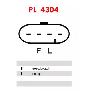 Alternateur 12V 125Amp AS-PL UD17167A, DELCO 15237366, 15270803, 15793641, 25922329