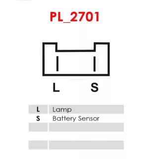 Alternateur 12V 75Amp  DELCO DA5167, DRA4057, VALEO 2541875, 2541882, 2549028