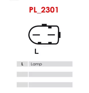 Alternateur 12V 120Amp AS-PL UD101062A, MITSUBISHI MW253631, VALEO 2712617, TG12C263