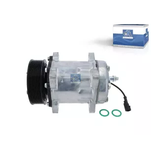 Compresseur, climatisation, rempli d'huile, 24 V pour DAF CF, LF - 1402081