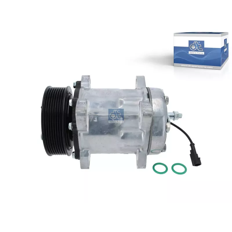 Compresseur, climatisation, rempli d'huile, 24 V pour DAF CF, LF - 1402081