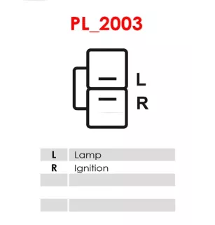 Alternateur 12V 100Amp AS-PL A5082, UD01935A, DELCO DRA0232, MITSUBISHI A003TN2581, A003TN2581A