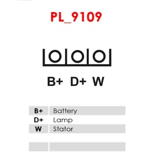 Alternateur 12V 120Amp AS-PL UD101663A, CARGO 113967