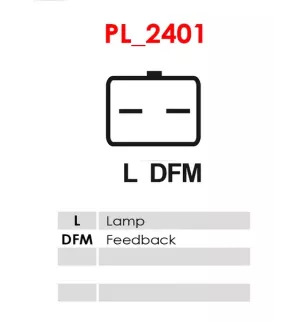 Alternateur 12V 80Amp AS-PL A5038, BOSCH 0986049560, CARGO 113246, DELCO DA2429, DA5155