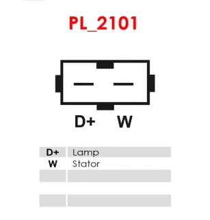 Alternateur 12V 100Amp AS-PL A5073, CARGO 114207, MITSUBISHI A003TN2582, A003TN2582AM, A3TN2582