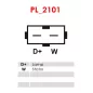 Alternateur 12V 100Amp AS-PL A5073, CARGO 114207, MITSUBISHI A003TN2582, A003TN2582AM, A3TN2582