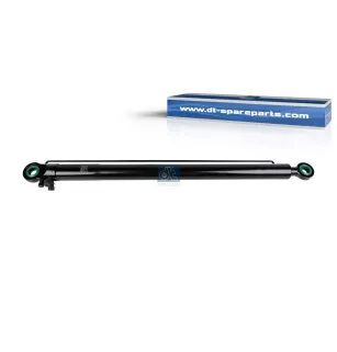 Cylindre hydraulique basc. de cabine, D1: 28 mm, D2: 46 mm, b1: 25 mm, b2: 25 mm, M12 x 1,5, M14 x 1,5, L: 788 mm, 280 bar
