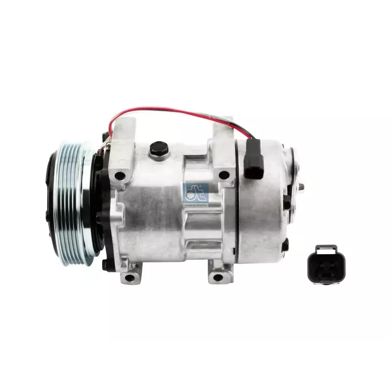 Compresseur, climatisation, rempli d'huile, 24 V, 5 PK, DP: 119 mm, 5 grooves Pour Renault Kerax, Premium - 5001858486