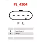 Alternateur 12V 120Amp AS-PL UD19297A, VALEO CVS082557, SGE01016A1, TG12C083, GM 9039481