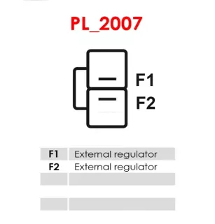 Alternateur 12V 130Amp AS-PL UD12509A, CHRYSLER 4609131AA, DELCO 12240, MITSUBISHI A003TA7891, A003TA7891ZC