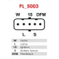 Alternateur 24V 100Amp AS-PL UD14561(MITSUBISHI)A, MITSUBISHI A004TR6091, A004TR6091AM, A004TR6091AT, A004TR6091ZT