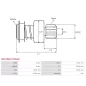 Pignon / lanceur démarreur pour ISKRA / LETRIKA 11131995, 11132230, 11132494, AZF4267
