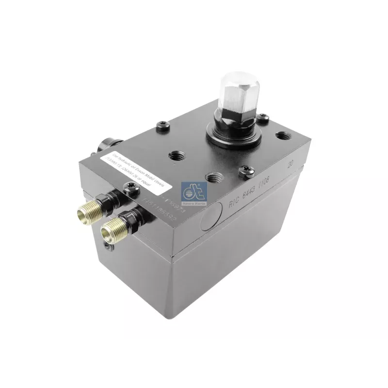 Pompe hydraulique basc. de cabine, 310 ml, M12 x 1, M12 x 1, L: 130 mm, W: 80 mm, H: 86 mm, 280 bar, Pov: 370 bar