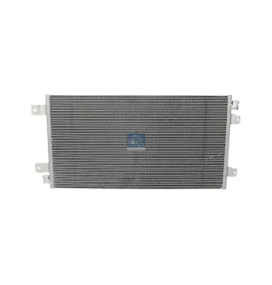 Condenseur, L: 690 mm, L: 690 mm, W: 380 mm, W: 380 mm, H: 16 mm, T: 16 mm Pour Nissan Interstar - Opel Movano - Renault Master