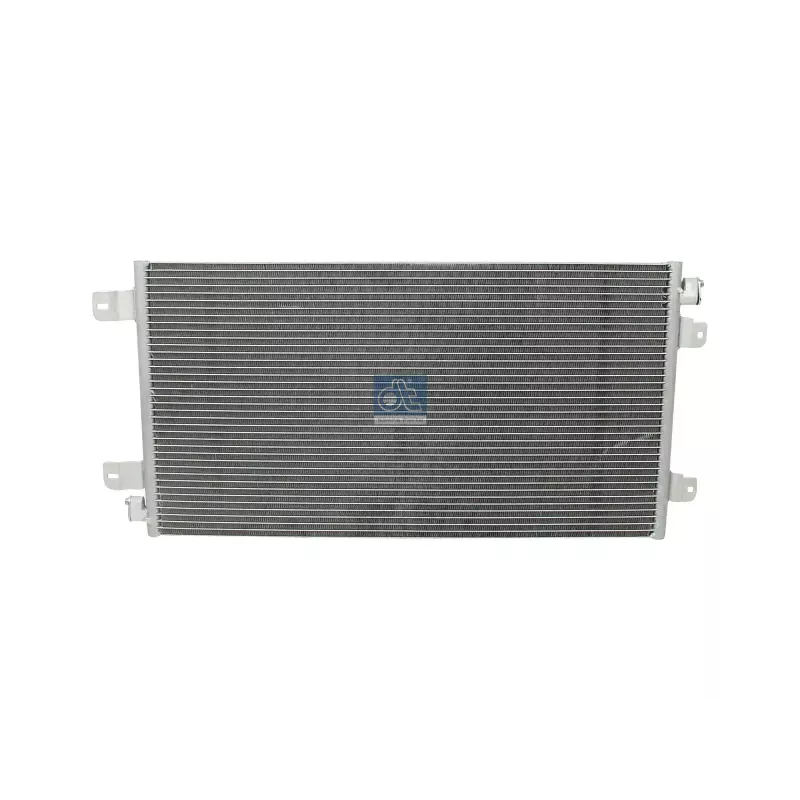 Condenseur, L: 690 mm, L: 690 mm, W: 380 mm, W: 380 mm, H: 16 mm, T: 16 mm Pour Nissan Interstar - Opel Movano - Renault Master