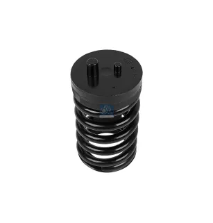 Ressort, amortisseur de cabine, D: 95 mm, Lmin: 84 mm, Lmax: 159 mm Pour Renault Kerax, Premium - Sisu Sisu / Renault