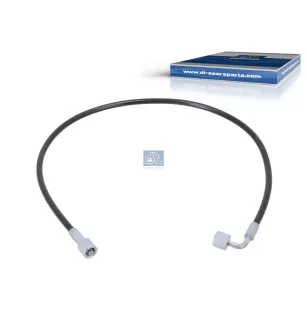 Tube flexible, basculement de cabine, D: 9 mm, M12 x 1, L1: 745 mm, 362 bar Pour Renault Magnum, Premium - 5010552113