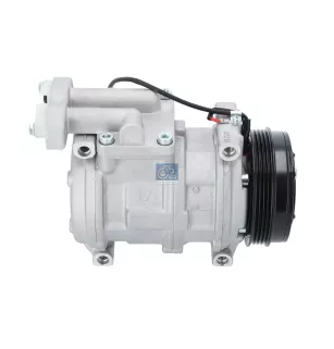Compresseur, climatisation, rempli d'huile 24 V, 4 PK, DP: 110 mm