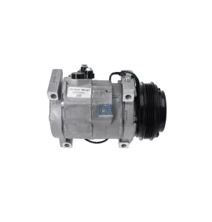 Compresseur, climatisation, rempli d'huile 12 V, 4 PK, DP: 110 mm