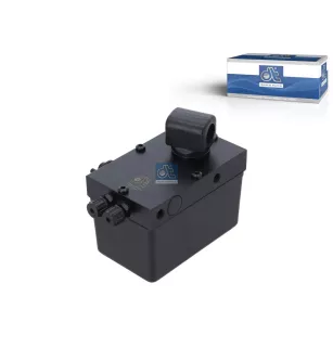 Pompe hydraulique basc. de cabine 310 ml, M12 x 1,5, M12 x 1,5, L: 130 mm, W: 80 mm, H: 86 mm, 280 bar, Pov: 370 bar Pour Iveco