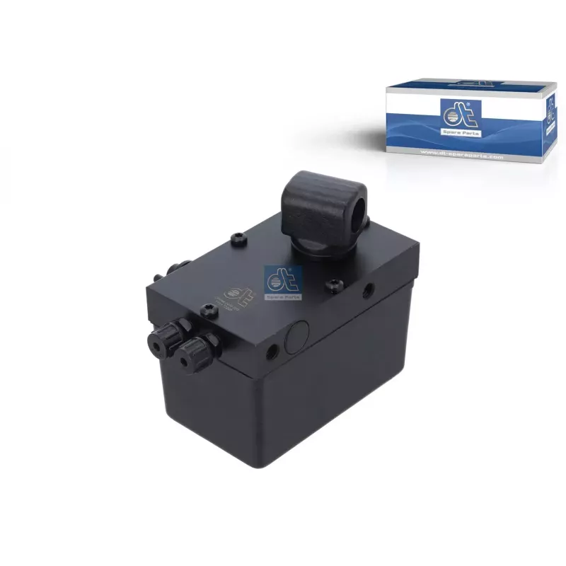 Pompe hydraulique basc. de cabine 310 ml, M12 x 1,5, M12 x 1,5, L: 130 mm, W: 80 mm, H: 86 mm, 280 bar, Pov: 370 bar Pour Iveco