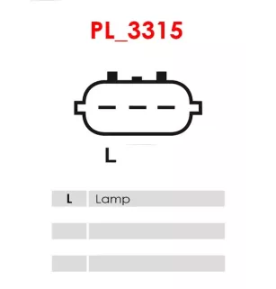 Alternateur 12V 100Amp AS-PL UD11181A, HITACHI LR190-772, NISSAN