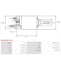 Solénoïdes de démarreur pour BOSCH 0331303005