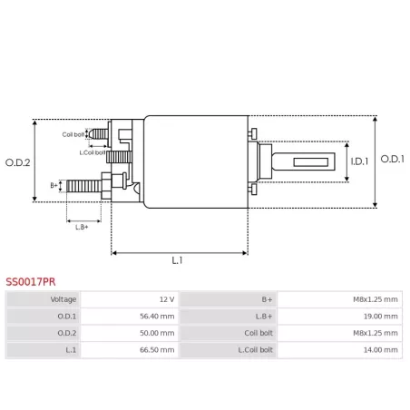 Solénoïdes de démarreur pour BOSCH 2339303211