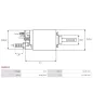 Solénoïdes de démarreur pour BOSCH 0001410108, 0001410109, 0001410110, 0001410113