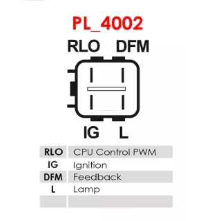 Alternateur 12V 100Amp AS-PL A6052, UD14259A, BOSCH 0986049970