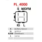 Alternateur 12V 120Amp AS-PL A6053, UD01761A, UD01954A, DELCO DRA0073, DENSO 102211-0670