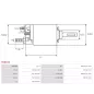 Solénoïdes de démarreur pour BOSCH 0001260025