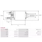 Solénoïdes de démarreur pour BOSCH 0001211504, 0001211505, 0001218008, 0001218010