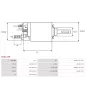 Solénoïdes de démarreur pour BOSCH 0001107049, 9007045009, 9007045020