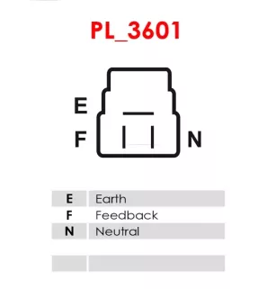 Alternateur 12V 55Amp AS-PL A6135, BOSCH 0986049840, CARGO 111483, DAIHATSU 270205440084, DENSO 10021-03350