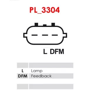 Alternateur 12V 110Amp AS-PL A6526S, UD15359A, CARGO 114287, DELCO DA1891, DRA0781, HYUNDAI / KIA 37300-4A300, 373004A304