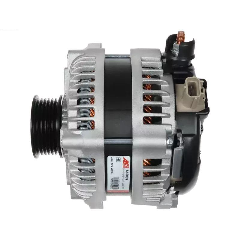 Alternateur 12V 200Amp AS-PL UD15415A, BOSCH AL7674X, DELCO 11081, DENSO 104211-0230, FORD CL3T-10300-BA, CL3T10300BA