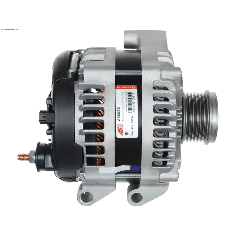 Alternateur 12V 180Amp AS-PL A6602S, UD20713A, DENSO 421000-7181, DIXIE A-80835