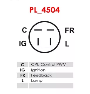 Alternateur 12V 70Amp AS-PL UD17116A, CARGO 111285, DENSO 100211-9770, 101211-0250, 101211-0300, HONDA 31100-P08-003