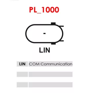 Alternateur 12V 130Amp AS-PL A6644S, UD18584A, DENSO 104211-9070, TE104211-9070, HONDA 31100-5AY-H01, CSM07, AINDE CGB-88514