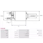 Solénoïdes de démarreur pour BOSCH 6004AA0010