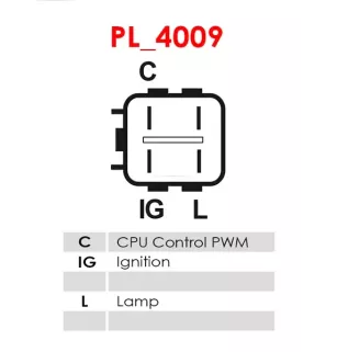 Alternateur 12V 70Amp DELCO DRA1124, DENSO 102211-6050, 102211-6051, TOYOTA 27060-B1080, 3EFFE ALTL349, PRAL349