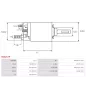 Solénoïdes de démarreur pour BOSCH 9000083031, 9000083041, 9000083051, 9000083061