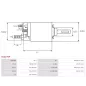 Solénoïdes de démarreur pour BOSCH 9000083065