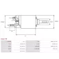 Solénoïdes de démarreur pour BOSCH 9007046004