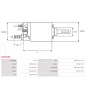 Solénoïdes de démarreur pour BOSCH 0001330012, 0001330013, 0001330014, 0399B50306