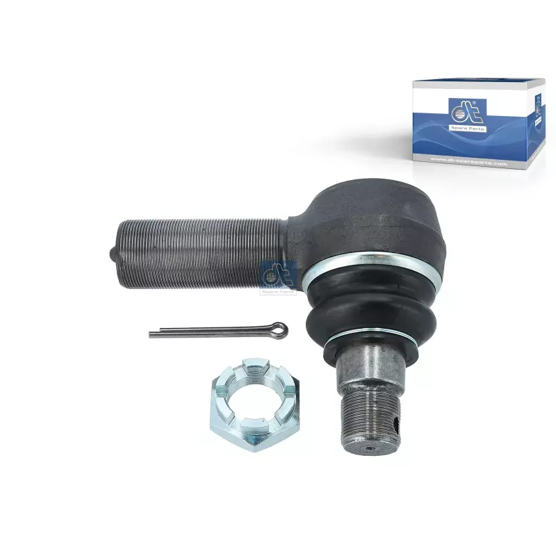 Rotule, filetage à droite, C: 38 mm, M38 x 1,5R, L: 135 mm Pour MAN L/M/F/E 2000, Mercedes-Benz Actros 1, Actros 2, Actros 3