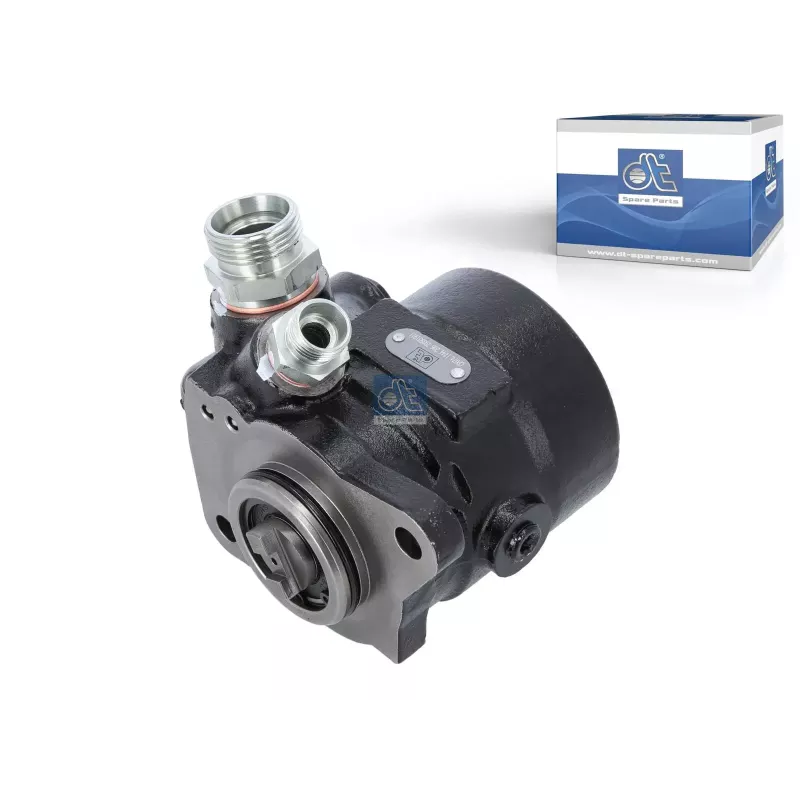 Pompe de direction, acier 100 bar Pour MAN L/M/F/E 2000, Mercedes-Benz Actros 1, Actros 2, Actros 3, OM 300 - (L-Serie) Pompe de direction, acier 100 bar Pour MAN L/M/F/E 2000, Mercedes-Benz Actros 1, Actros 2, Actros 3, OM 300 - (L-Serie)