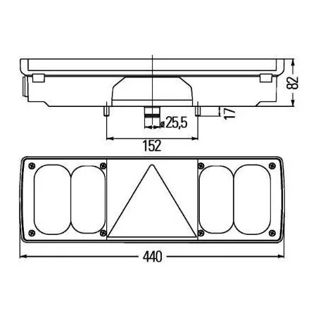 Fanale posteriore Hella 2VP 340 450-021